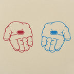 Red Pill Blue Pill Hands