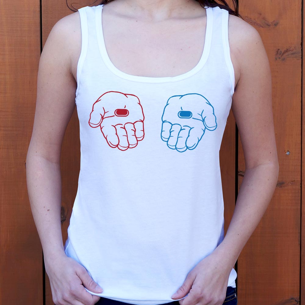 Red Pill Blue Pill Hands