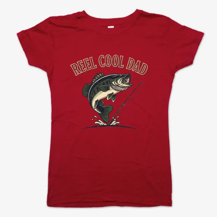 Reel Cool Dad Fishing Tee