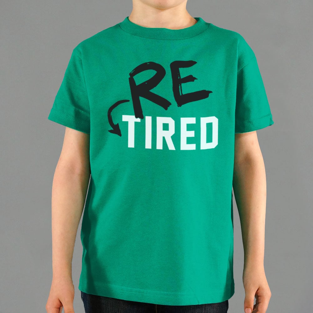 Re-Tired Retirement Pun for Tired Old Folks