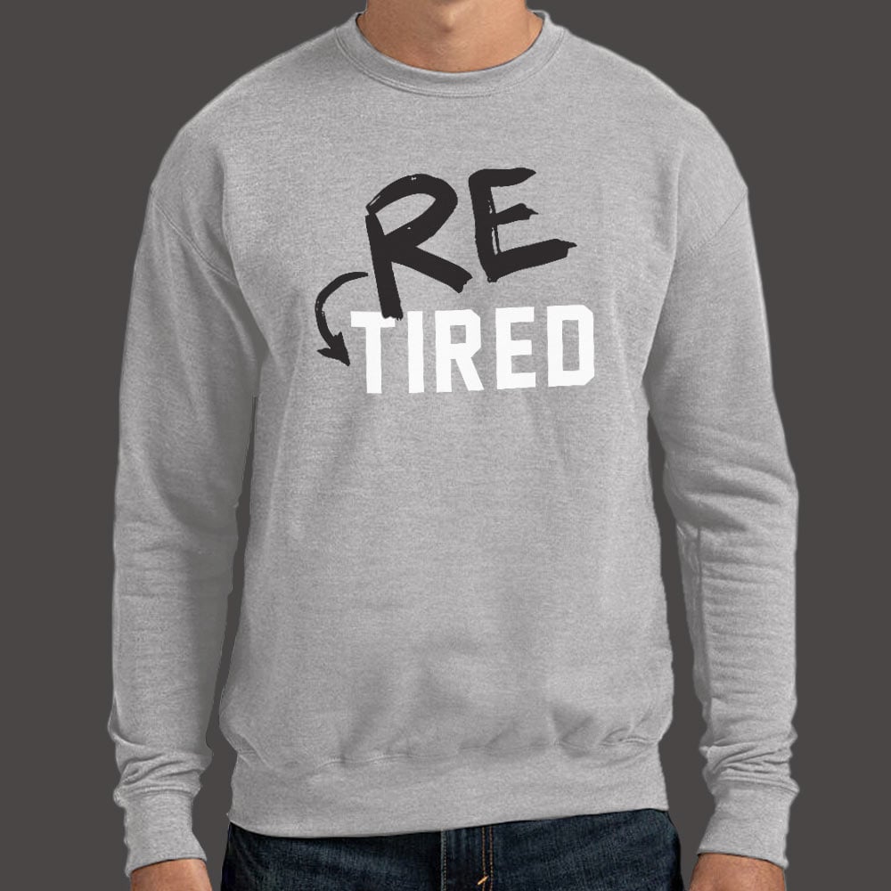 Re-Tired Retirement Pun for Tired Old Folks