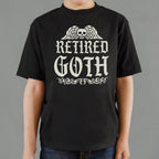Retired Goth Winged Skull Design