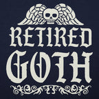 Retired Goth Winged Skull Design