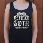 Retired Goth Winged Skull Design