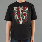 Ribcage Roses Skeleton