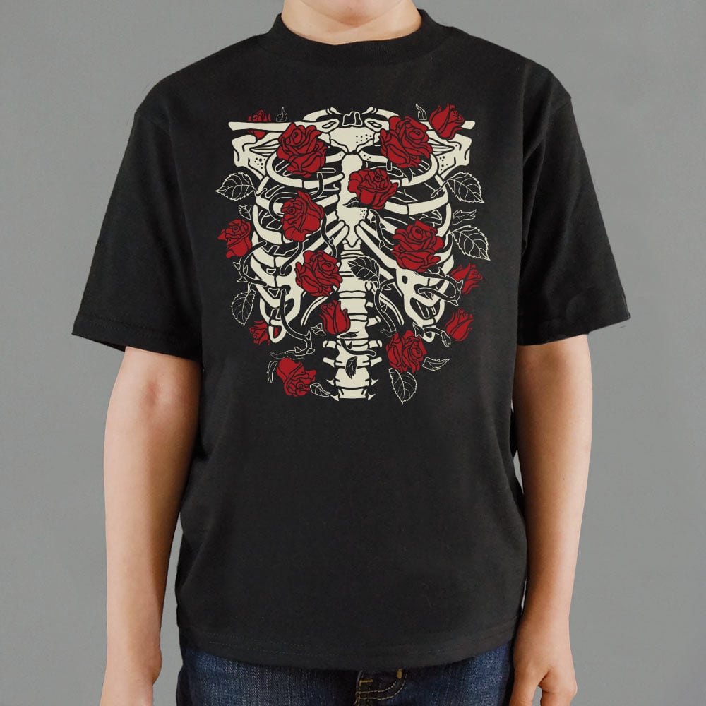 Ribcage Roses Skeleton