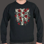 Ribcage Roses Skeleton
