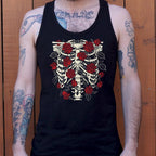 Ribcage Roses Skeleton