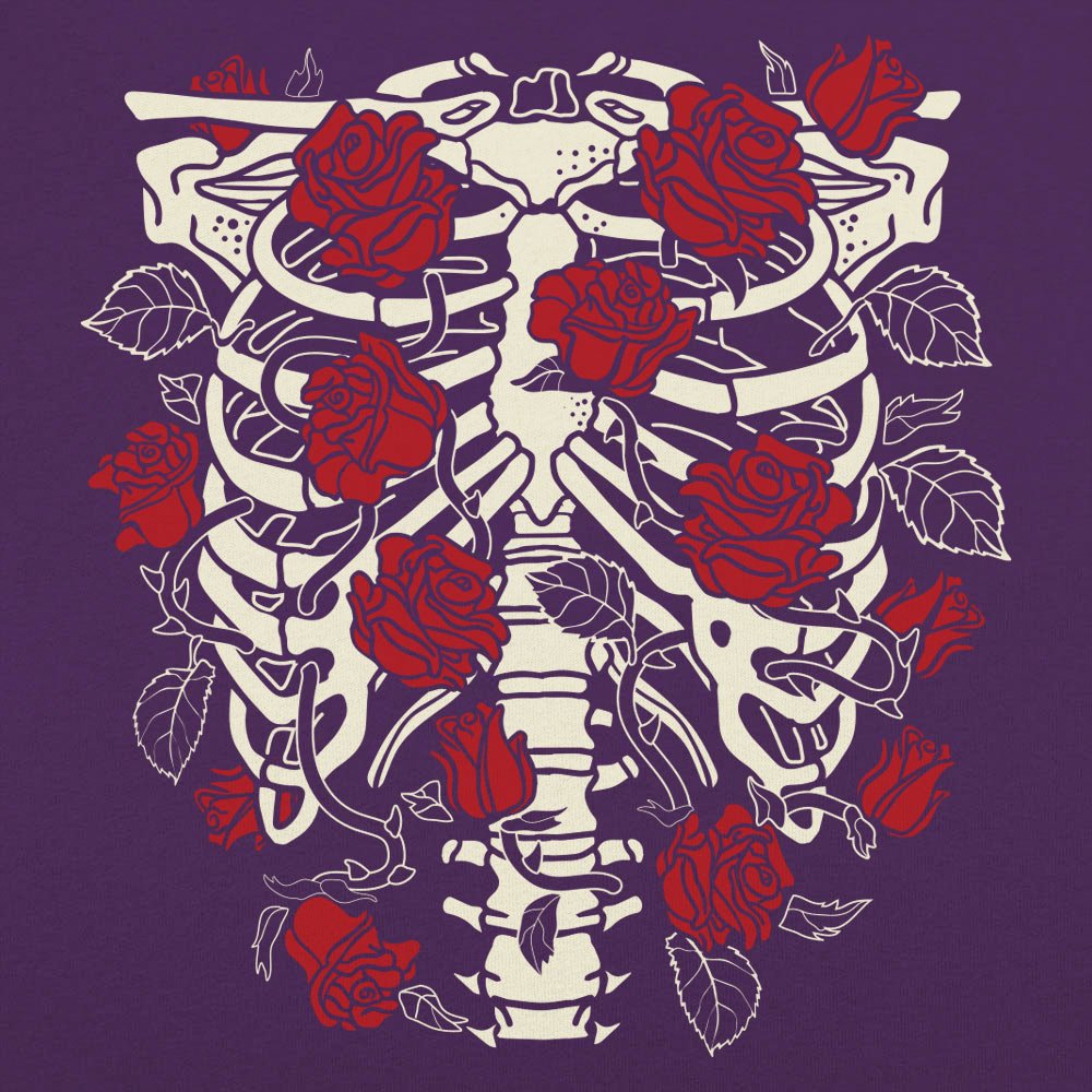 Ribcage Roses Skeleton