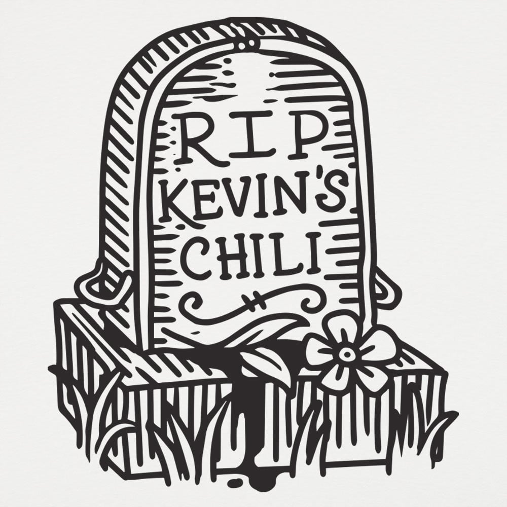 RIP Kevin's Chili Tombstone