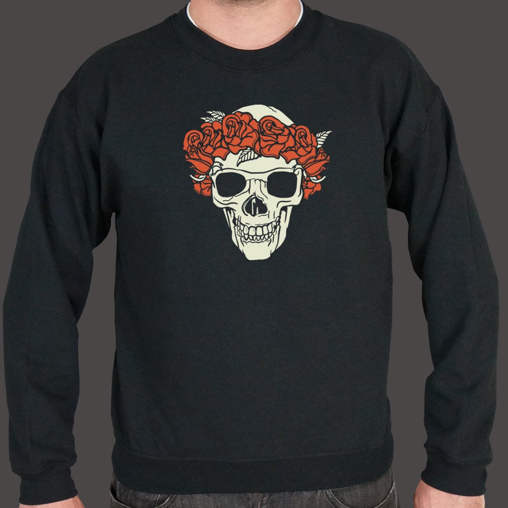 Rose Crowned Skull