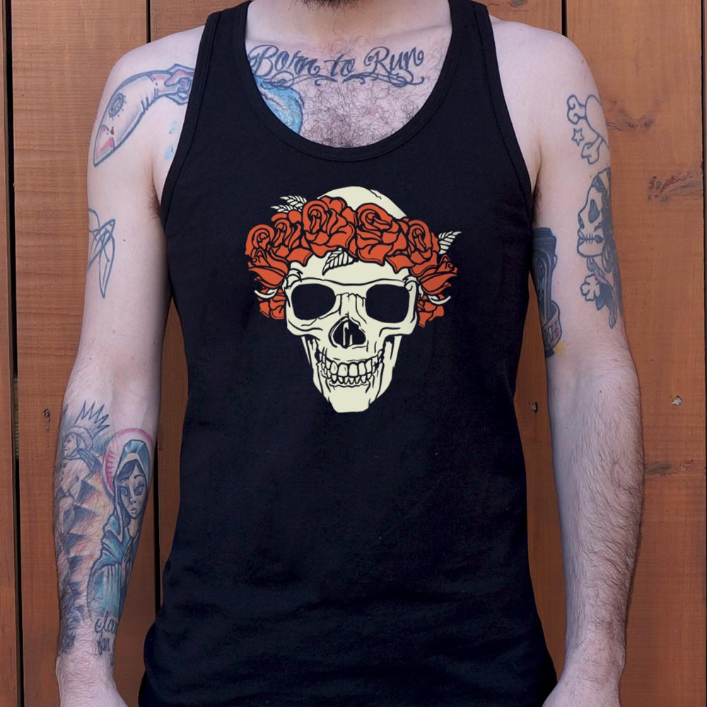 Rose Crowned Skull