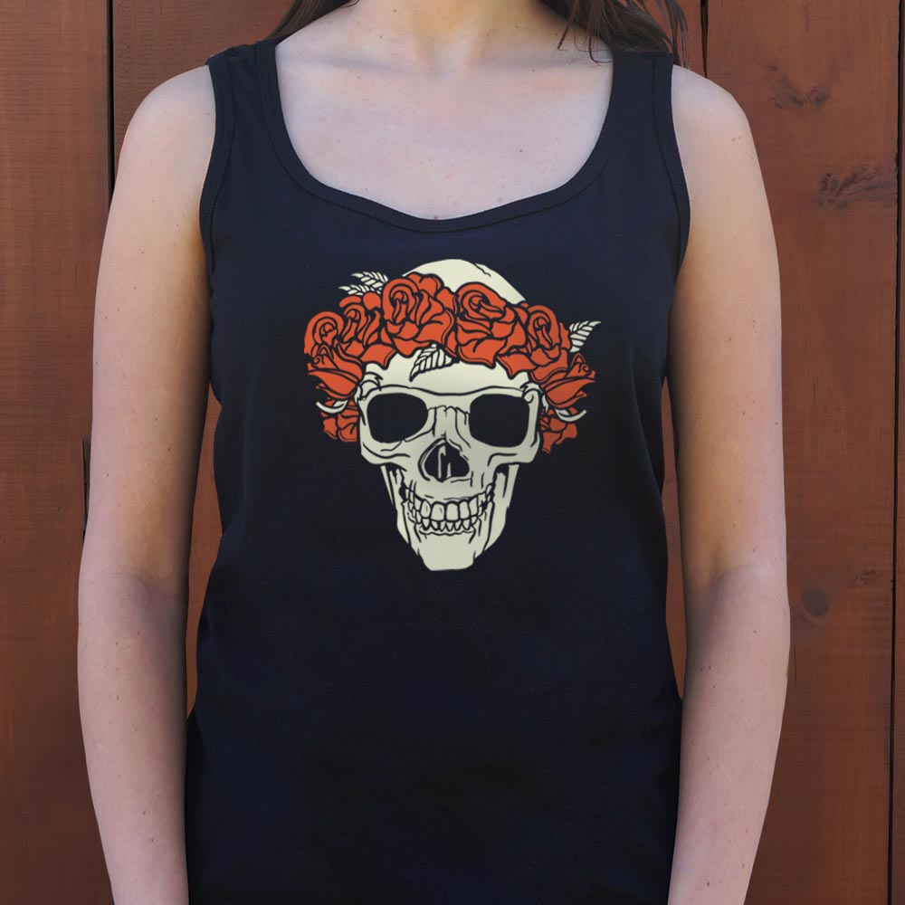 Rose Crowned Skull