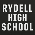 Rydell High School Retro Text Design