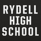 Rydell High School Retro Text Design