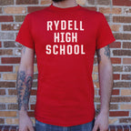 Rydell High School Retro Text Design