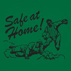 Safe at Home Baseball Player Sliding