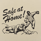 Safe at Home Baseball Player Sliding