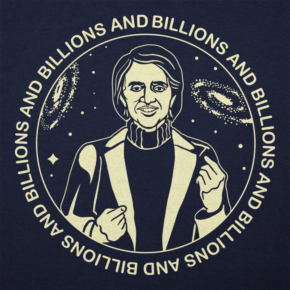 Sagan Billions and Billions Space Portrait