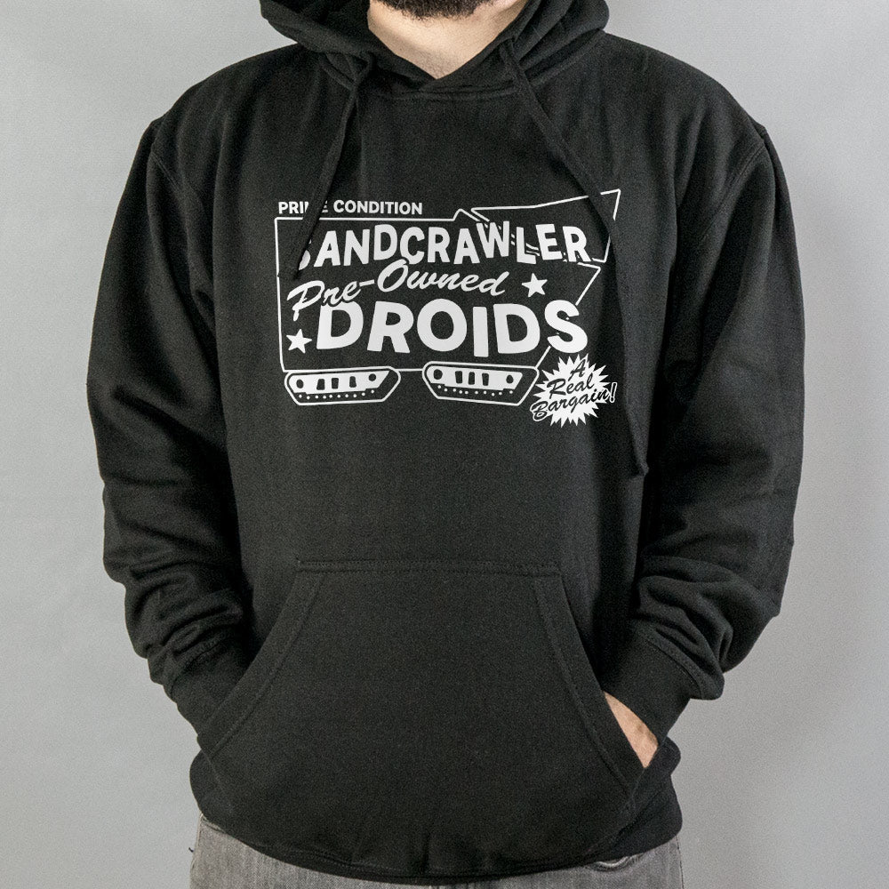 Sandcrawler Pre-Owned Droids Used Robot Ad