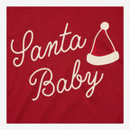 Santa Baby Retro Christmas Script with Santa Hat