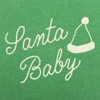 Santa Baby Retro Christmas Script with Santa Hat