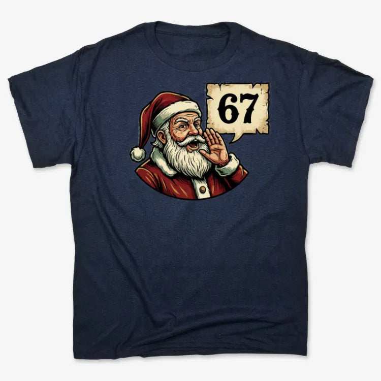 Santa's Countdown Tee: 67 Days to Cheer!
