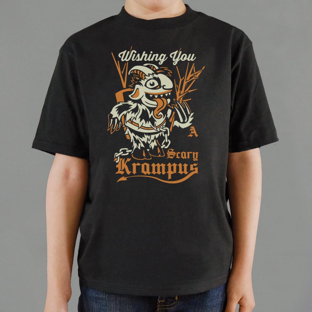 Scary Krampus Christmas Demon