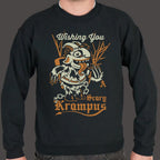 Scary Krampus Christmas Demon