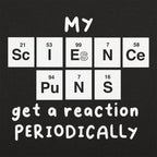 My Science Puns Get a Reaction Periodically