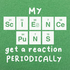 My Science Puns Get a Reaction Periodically