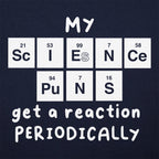 My Science Puns Get a Reaction Periodically