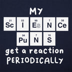 My Science Puns Get a Reaction Periodically