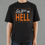 See You in Hell Retro Sign Design