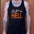 See You in Hell Retro Sign Design