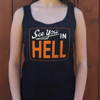 See You in Hell Retro Sign Design