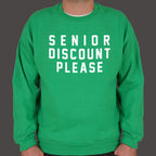 Senior Discount Please Funny Old Age Quote