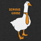 Serious Goose Wearing a Necktie