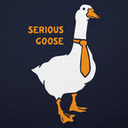 Serious Goose Wearing a Necktie