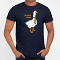 Serious Goose Wearing a Necktie