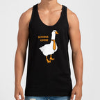 Serious Goose Wearing a Necktie