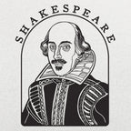 William Shakespeare Vintage Author Portrait