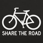 Share The Road Bicycle Silhouette