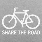 Share The Road Bicycle Silhouette