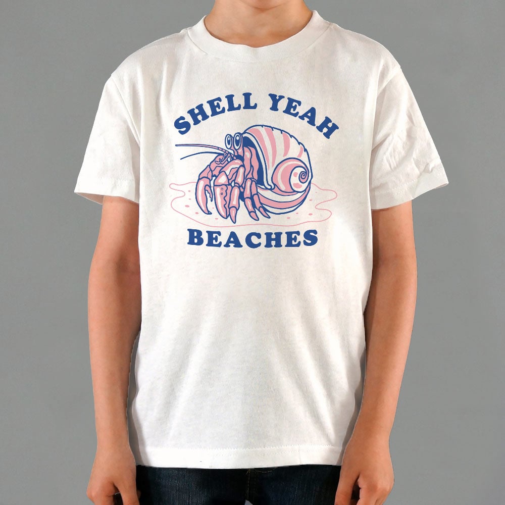 Shell Yeah Beaches Hermit Crab Pun