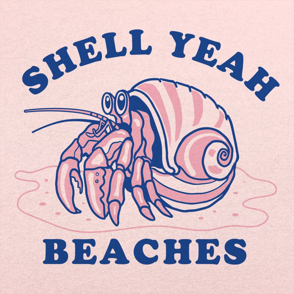 Shell Yeah Beaches Hermit Crab Pun