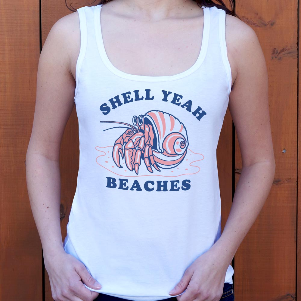 Shell Yeah Beaches Hermit Crab Pun
