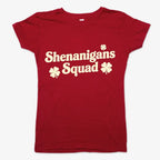 Shenanigans Squad St. Patrick's Day Four Leaf Clover Design