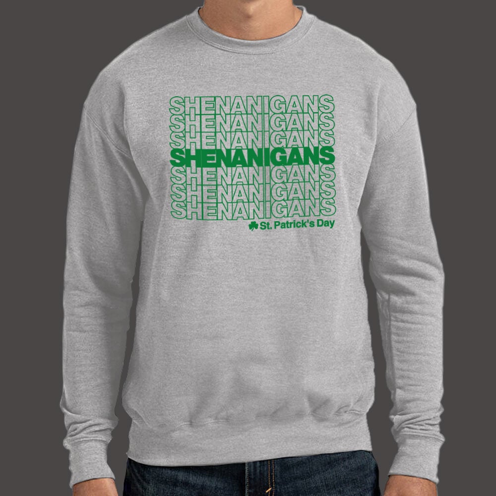 Shenanigans St. Patrick's Day Thank You Bag Parody
