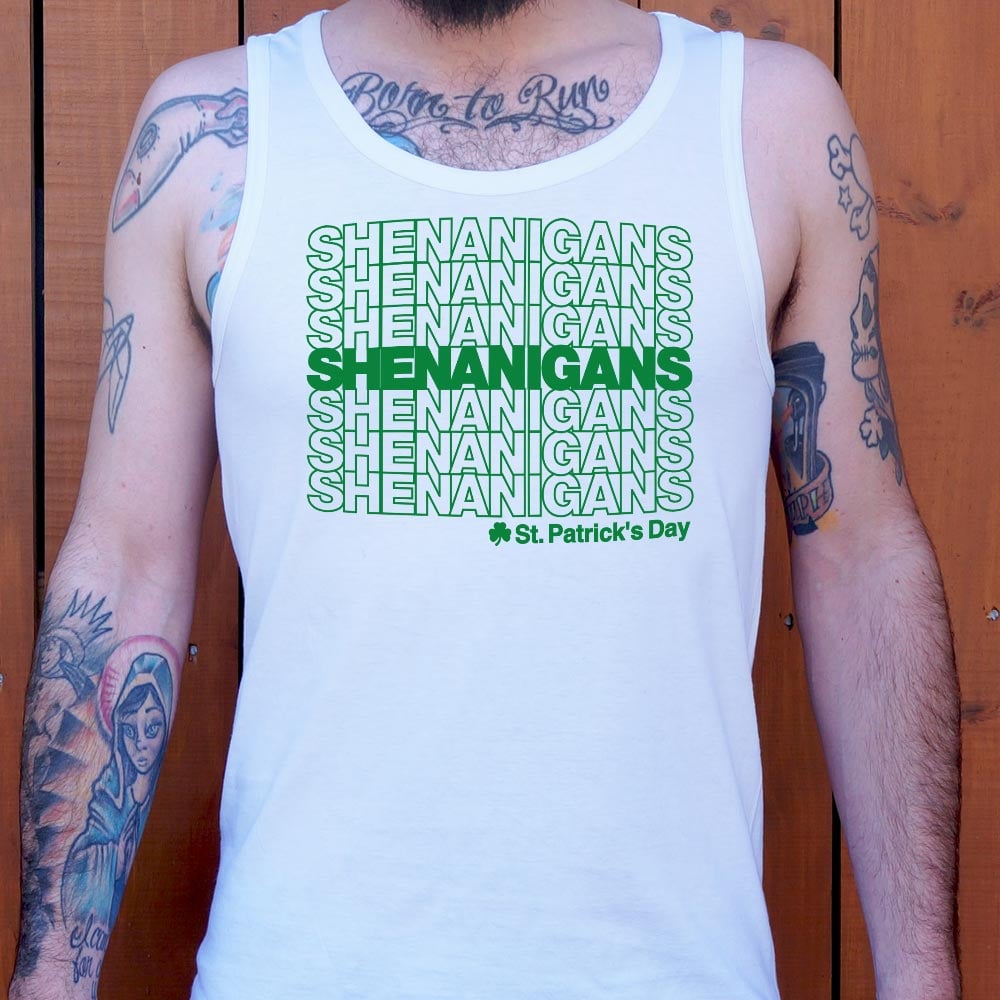 Shenanigans St. Patrick's Day Thank You Bag Parody